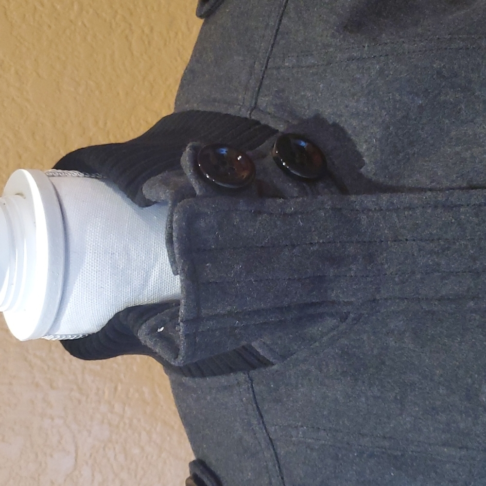 Apostrophe wool gray jacket - Picture 3 of 15